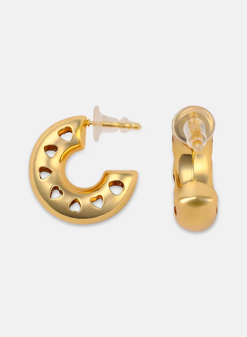 سوهي Women's The Coeur Hoop Earrings