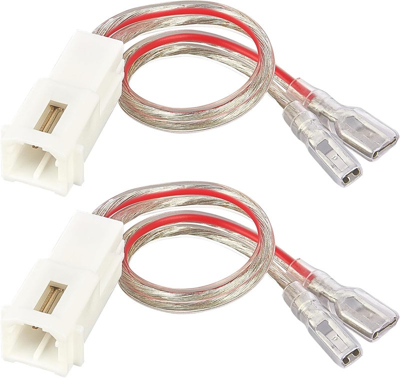 RED WOLF Front Dash Tweeters Speaker Wiring Harness Adapter for Dodge Ram Jeep Chrysler 2005-2022 - Image 1
