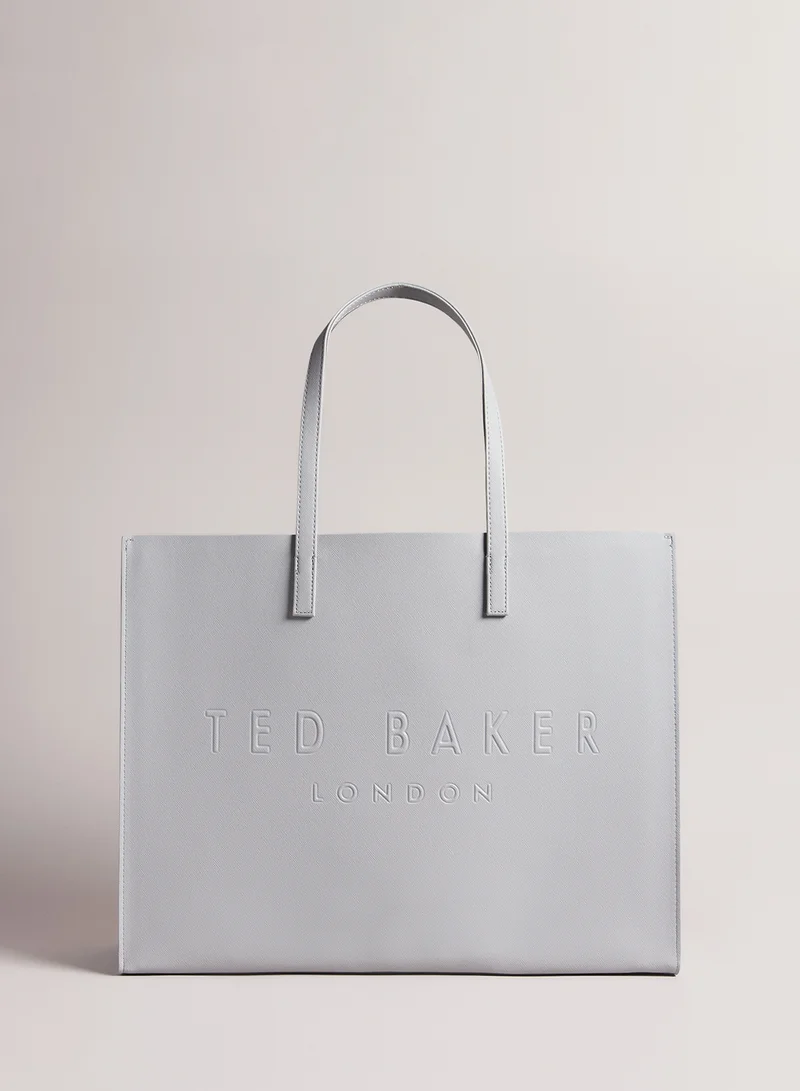 تيد بيكر Crosshatch East West Icon Tote