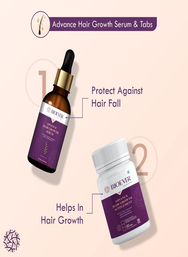 Bioever natural Hair Growth Serum | Powered with 2%redensyl,3% biacapil, 3% procapil, 2% biotin |Reactivate Hair Cells, Boost Density |Paraben & Sulfate Free | Hair Fall Control Serum for Men and Women - 50ML - Image 4