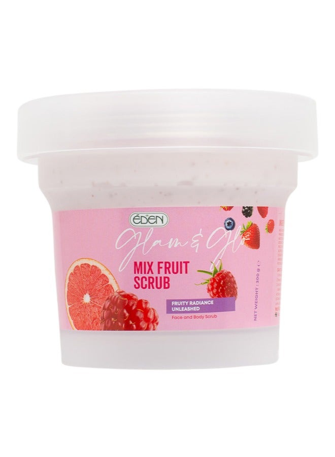 إيدين مقشر جلام آند جلو بالفواكه المختلطة 200 جرام