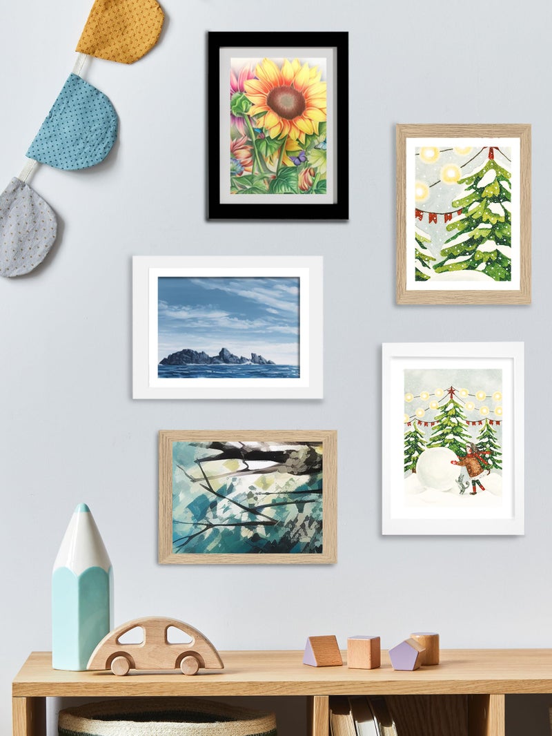 Orionstar 3 Pack Kids Art Frames  Kids Artwork Picture Frames Changeable  Front Opening Picture Display Frames Holds 11.8X8.5 100 A4 Pcs  Artwork Display Storage Frames for Children  Home and Office - Image 3
