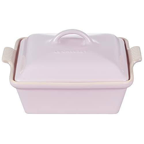 Le Creuset Le Creuset Stoneware Heritage Covered Square Casserole 9 Shallot 