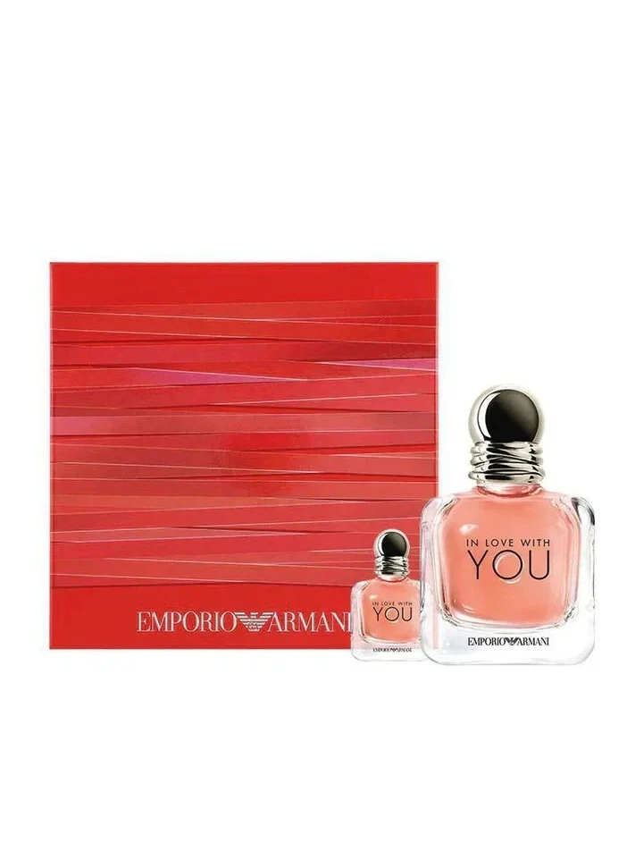 armani In Love With You Edp 100ml + 7ml Women's Case