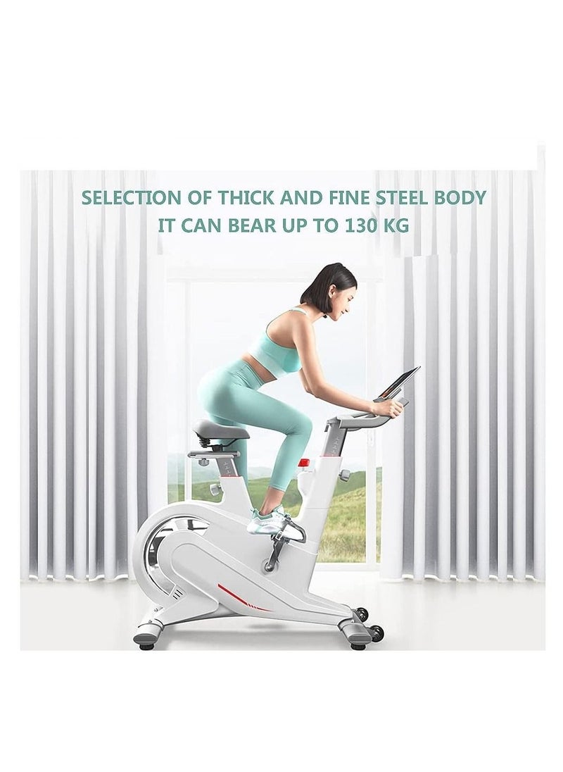 Generic Dynamic Indoor Cycling Exercise Bike with 14 LB Flywheel Stationary Bikes Ultra Quiet Fitness Bike and Abdominal Trainer  - Image 3