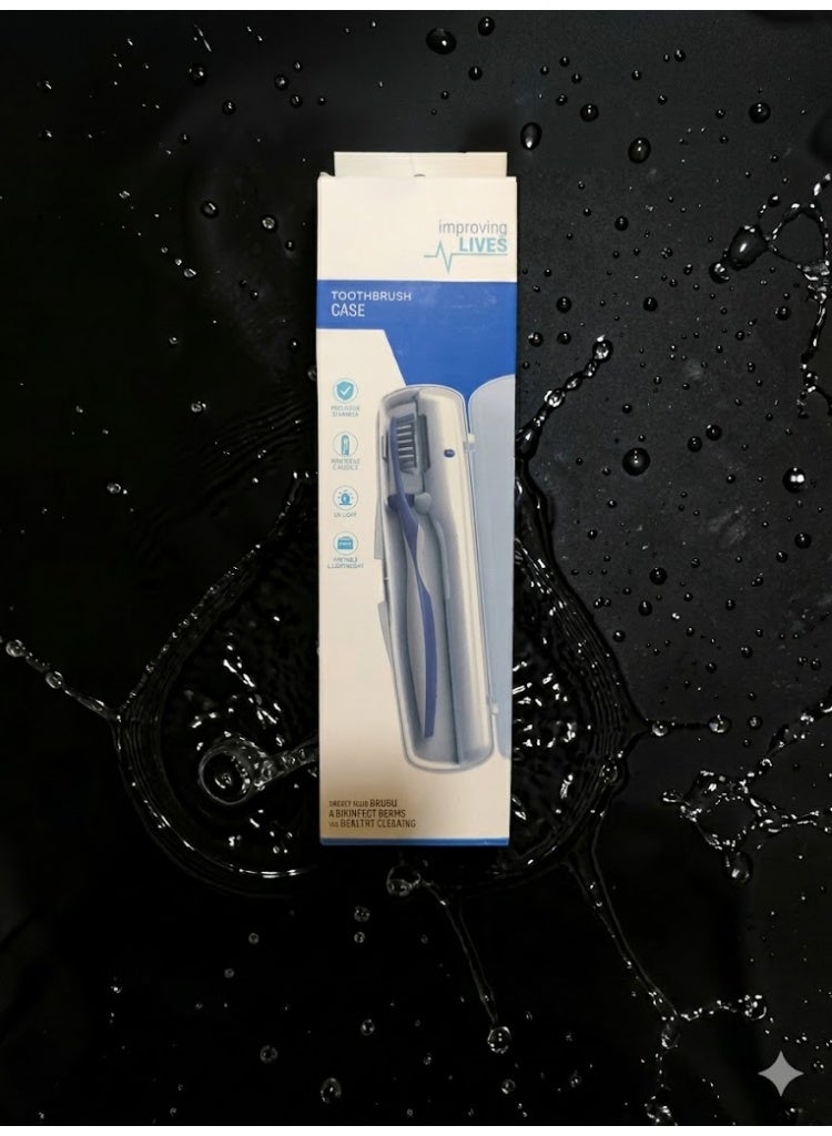 Sanitizer Toothbrush Case，Portable Travel Toothbrush Holder,Fits All Toothbrushes for Manual Toothbrushes, Safety Feature for Home and Travel - Image 3