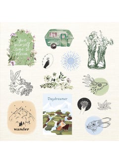 Peter Pauper Press Peter Pauper Press Boho Dreams Sticker Book: A Free-Spirited Sticker Book  - Image 5