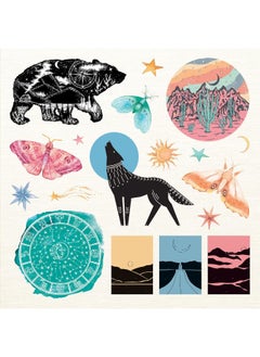 Peter Pauper Press Peter Pauper Press Boho Dreams Sticker Book: A Free-Spirited Sticker Book  - Image 3