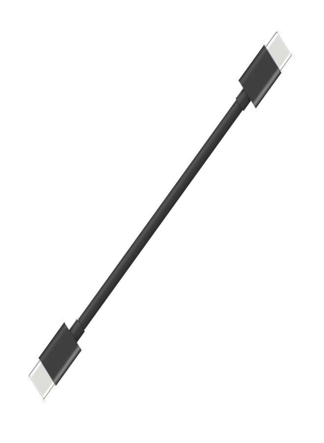 ienza 12INCH Short SC16 SC22 USB C to USB-C (Both USB Type C) for Rode VideoMic GO II, Wireless GO II, Compatible with iPhone 15, McBook, PC, Laptop, Samsung & Other Smartphones with USBC Port - Image 1
