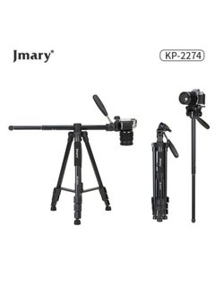 Jmary Jmary KP-2274 CameraAluminium Tripod with 4 Sections Professional Detachable Monopod Tripod with 360 Degree Head Quick Release Plate  - Image 3