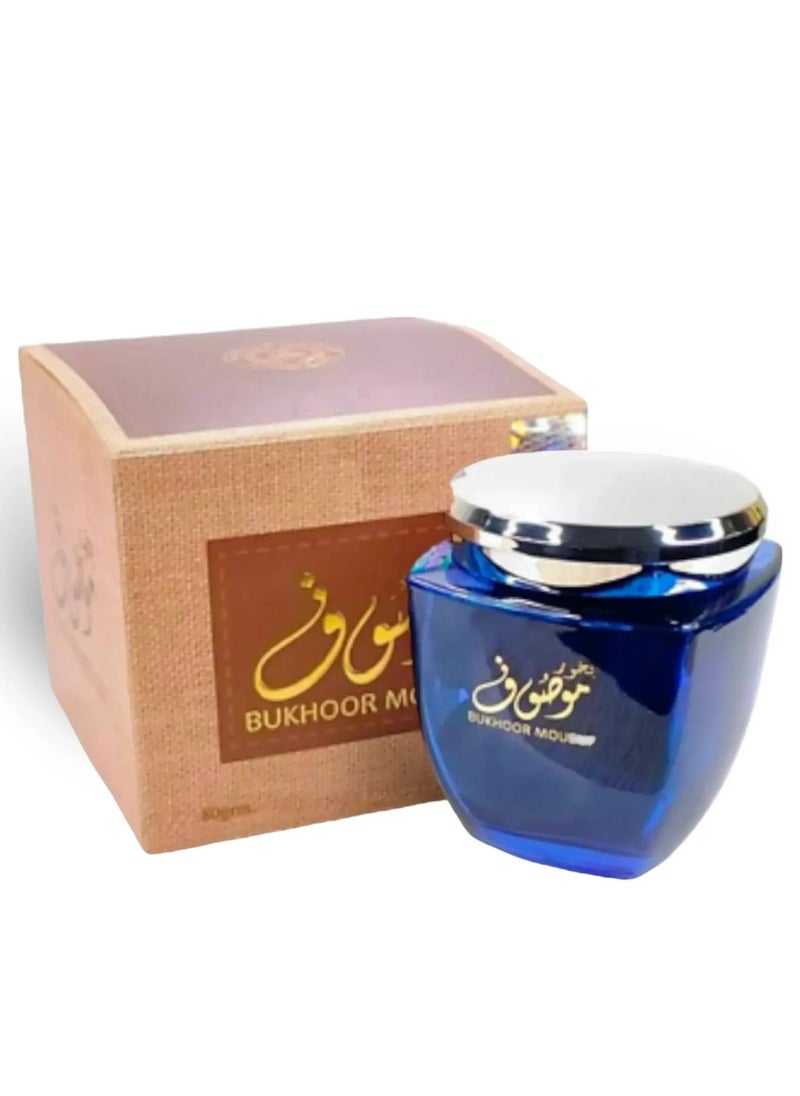 عود بخور بخور موسوف: بخور عربي أصيل (80 جرام)  - Image 1