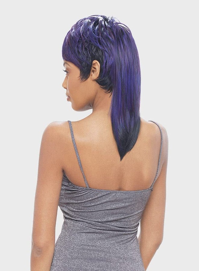 VANESSA Fashion Wigs Medium Short Length Straight Style Synthetic Hair Wig - MOXIE (SANTA) - Image 2