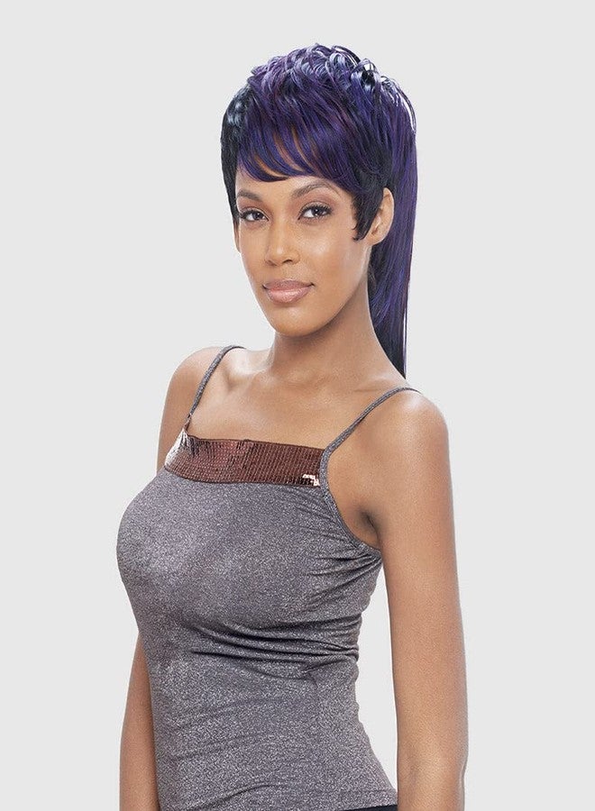 VANESSA Fashion Wigs Medium Short Length Straight Style Synthetic Hair Wig - MOXIE (SANTA) - Image 1