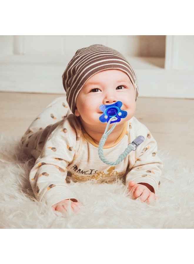 Duludulu Braided Pacifier Clip for Boys & Baby Girl, Binky Clips Pacifier Holder - Image 5