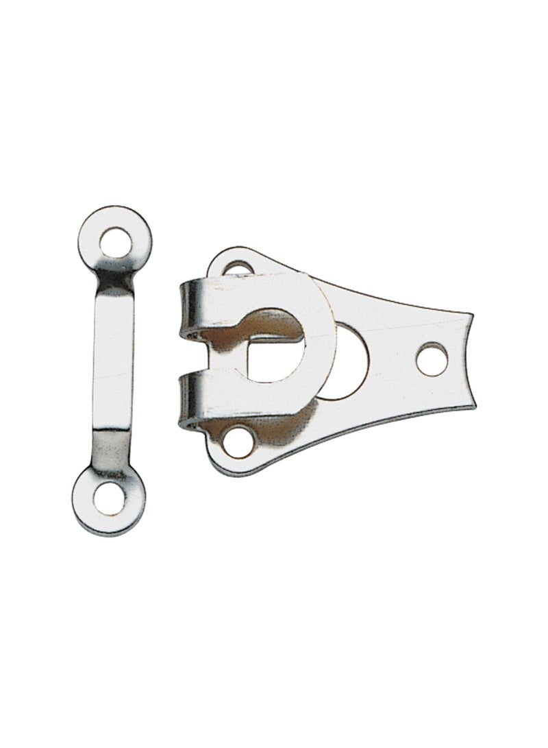 Kiwi 100 Pcs Nickle Plated 2 Part Pant Hooks