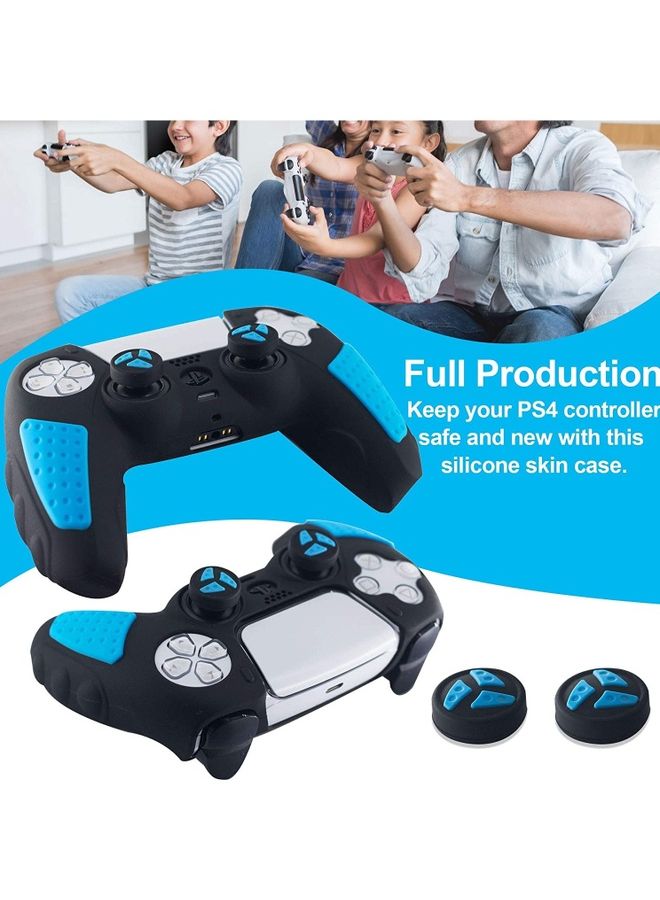 NIBEMINENT Silicone Grip Protector Rubber Case Cover Set for PS5 Controller With 2 Thumb Caps - Image 4