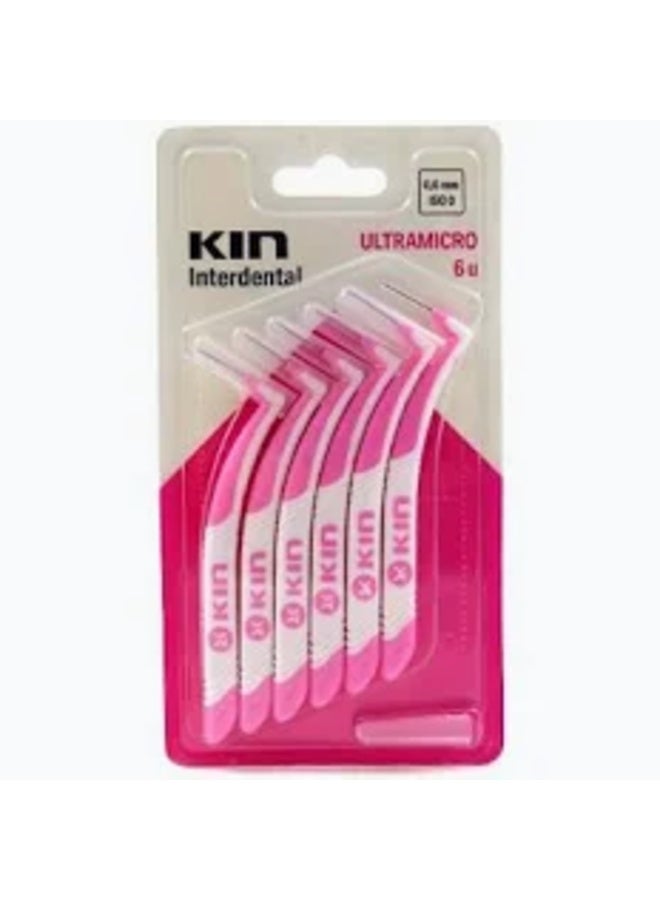 KIN ULTRACRO Interdental Brushes, 0.4mm, 6 Count