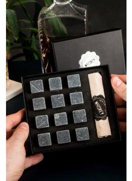 Hediye Sepeti Gift Basket 12 Piece Whiskey Cooling Stone Set  - Image 5
