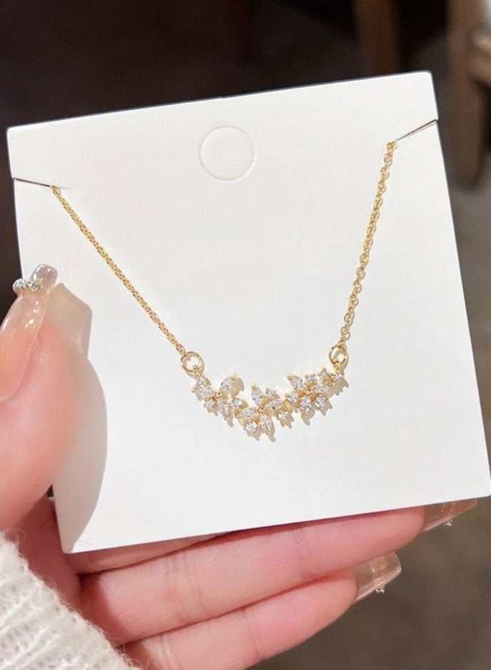 JewelryPalace Stainless Steel Rhinestone Necklace - Image 3