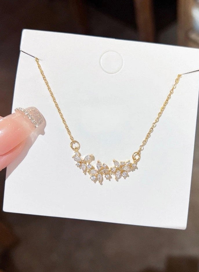 JewelryPalace Stainless Steel Rhinestone Necklace - Image 2