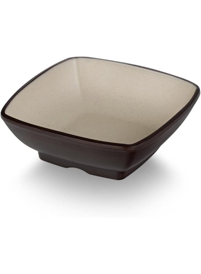 Servewell Harmony Melamine Horeca 3.4'' Square Plate 