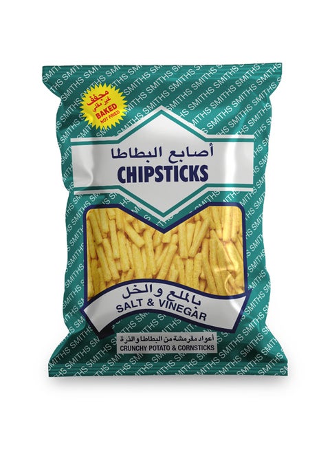 عصي البطاطس بالملح والخل