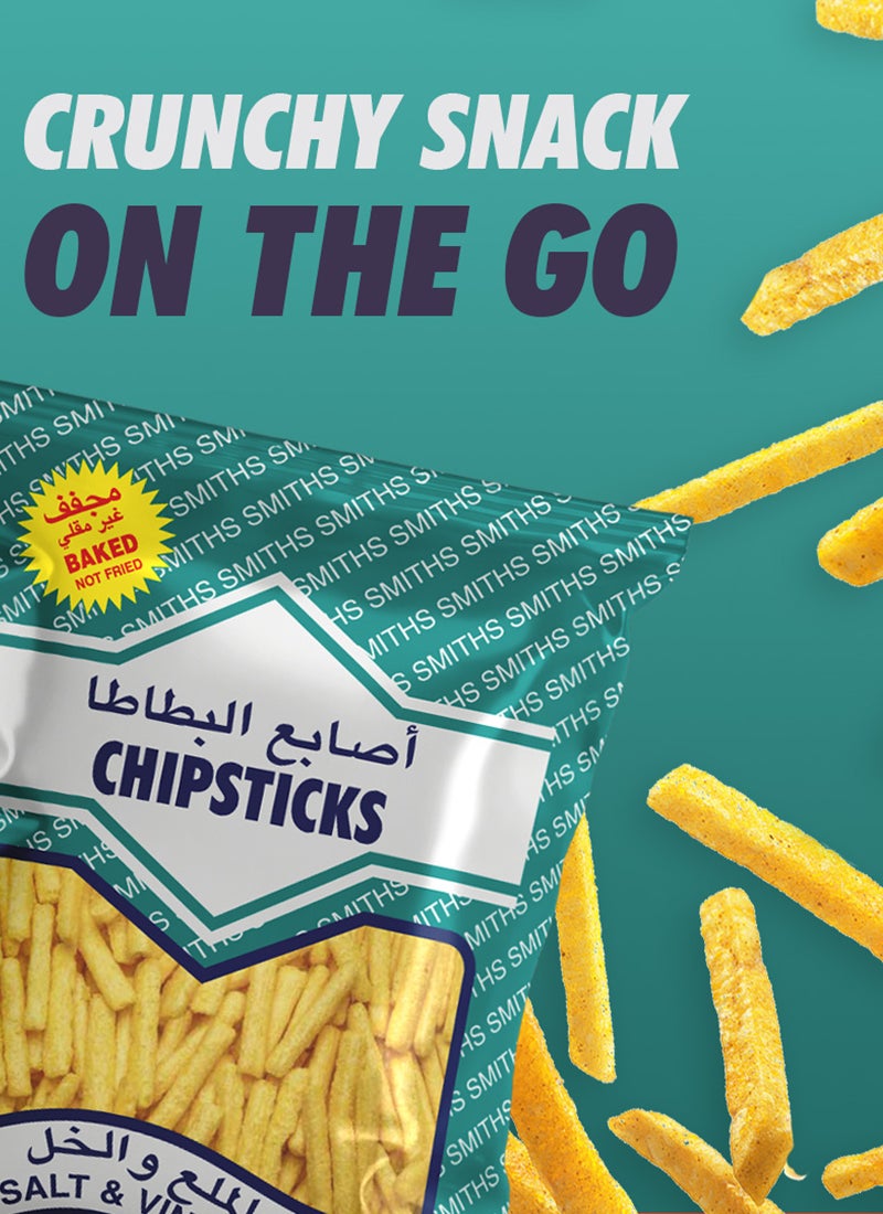 Smiths Salt & Vinegar Chipsticks 30g - Image 3