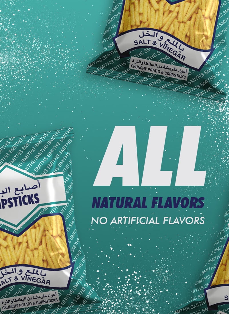 Smiths Salt & Vinegar Chipsticks 30g - Image 4