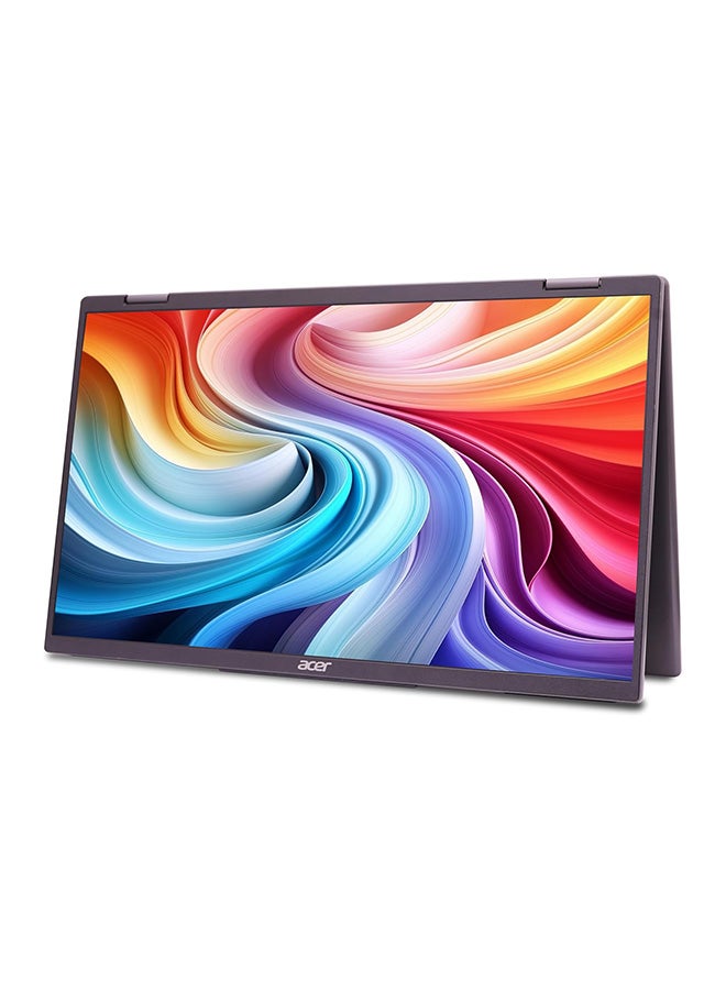Acer 15.6 Inch Foldable Dual FHD Portable Monitor, HDMI, 2 x USB type C (15 W),  250 cd/m², VESA Mountable, Ref. UM.ZP3EE.009 black - Image 3