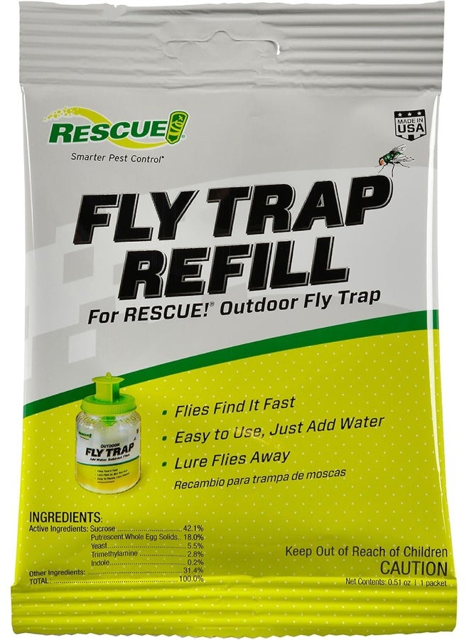RESCUE RESCUE Non-Toxic Reusable Fly Trap Attractant Refill  - Image 1