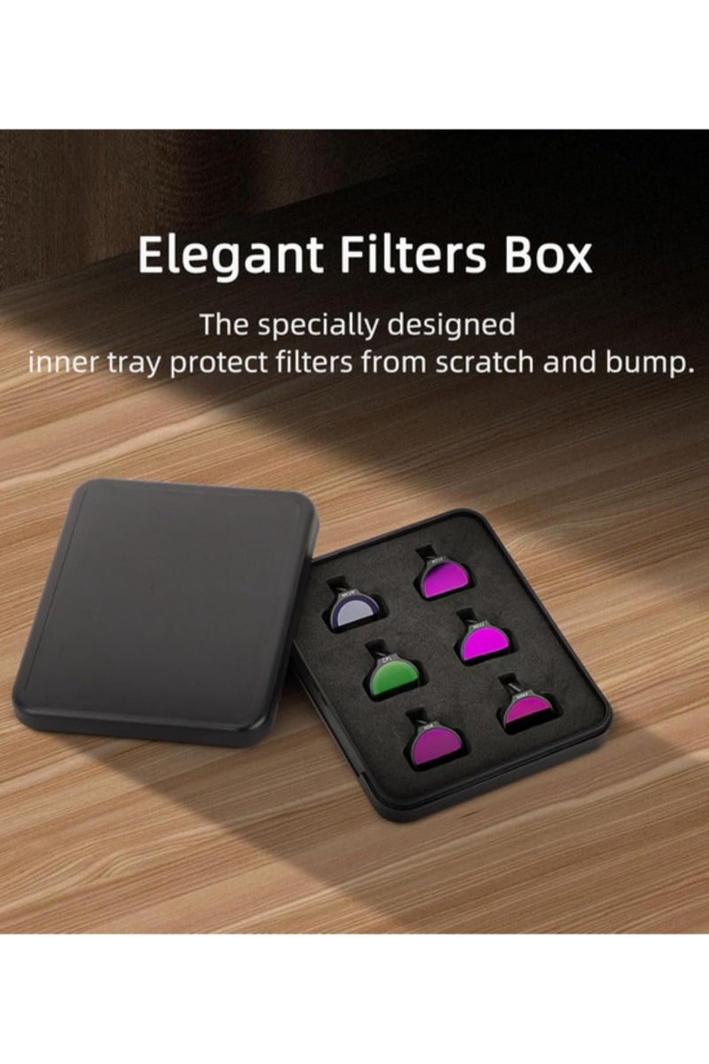 4 in 1 Set Lens ND Filter for DJI NEO Camera Filters Set HD Optical Glass ND MCUV Lens Filter Kit Accessories for Professional Photography(ND8 ND16 ND32 ND64) - Image 2