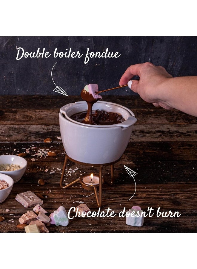 Boska Choco Marie Fondue - Fondue Pot Set Microwave and Dishwasher Safe Ceramic Hot Pot Chocolate Fountain Snack - pzsku/Z8C1D11A3C7126CAD464BZ/45/_/1729669538/f34c447f-499d-42ae-b898-88970b6bd22f