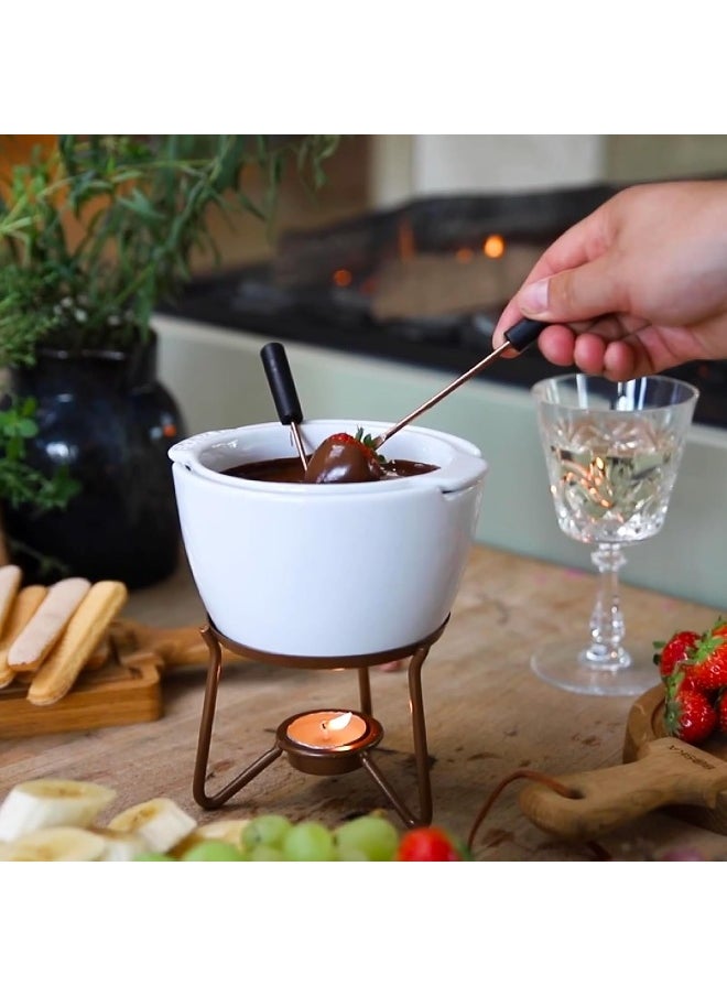 Boska Choco Marie Fondue - Fondue Pot Set Microwave and Dishwasher Safe Ceramic Hot Pot Chocolate Fountain Snack - pzsku/Z8C1D11A3C7126CAD464BZ/45/_/1729669672/7f215a31-593d-4899-8401-e1bce19ace2e