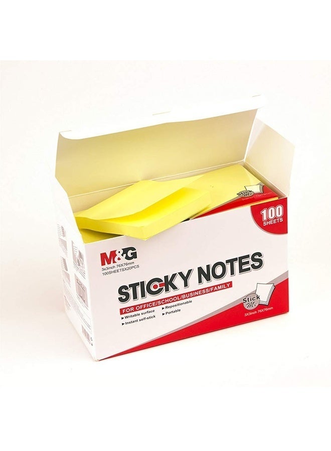 ام اند جي ستيكر لاصق ملون 100 شيت من ام اند جي - Image 3