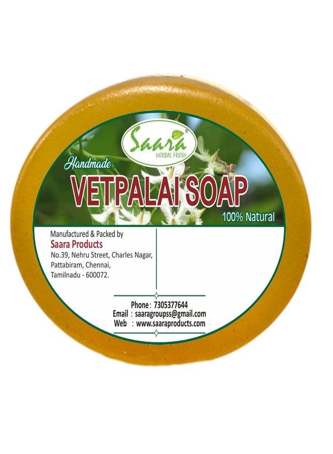 VS Products Vetpalai Soap, 90g (Pack of 3) Ayurvedic Bathing Soap | Natural Oils For Healthy & Protected Skin | 100% Vegan - Image 5