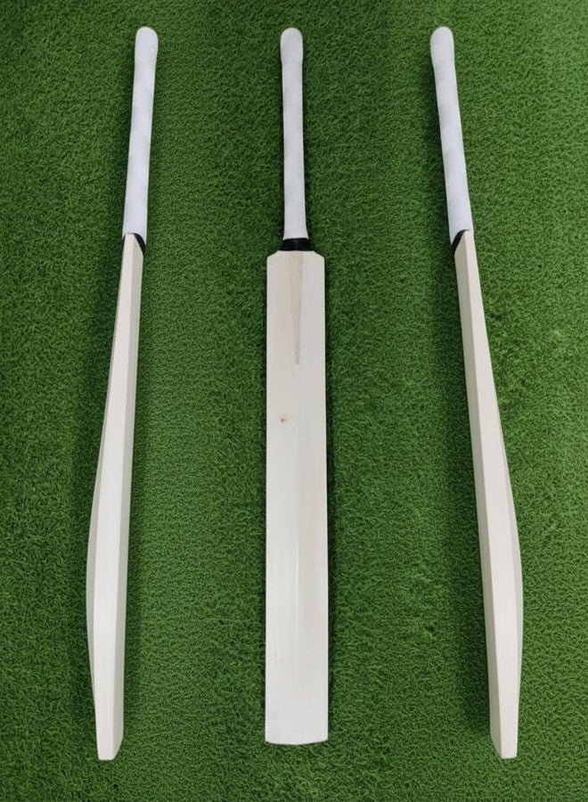 تبلد مضرب كريكيت من خشب الصفصاف الإنجليزي من الدرجة الخامسة من هاي سكور بوس (المقاس 5: للشباب، كرة جلدية) - Image 1