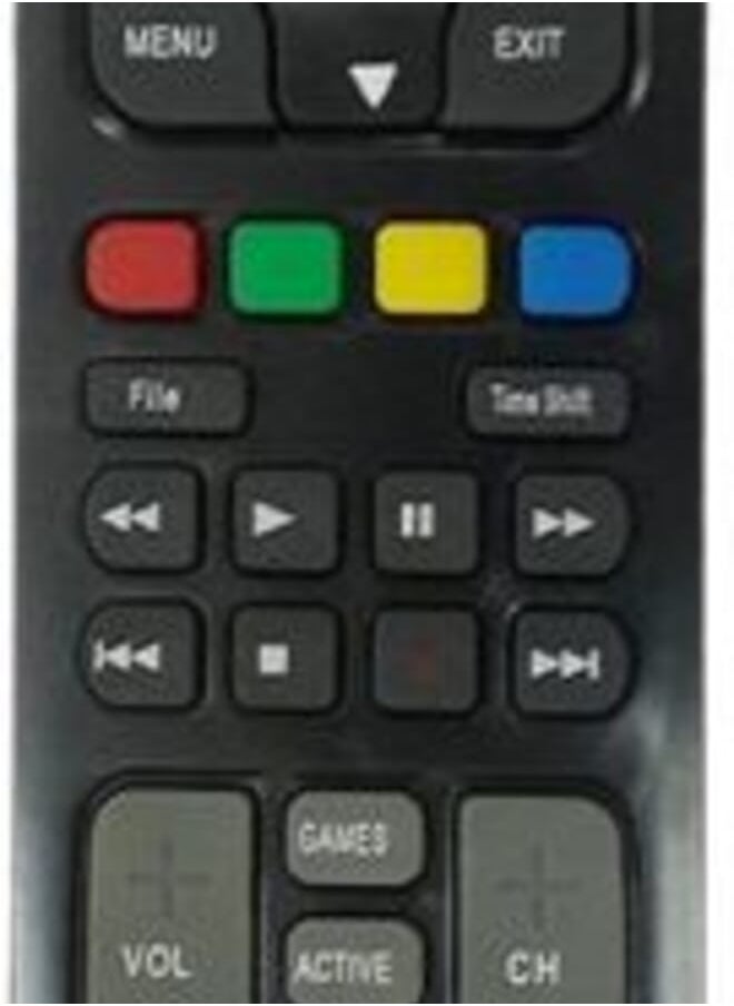 دش تي في التحكم عن بعد العالمي لـ Dish TV Black  - Image 2