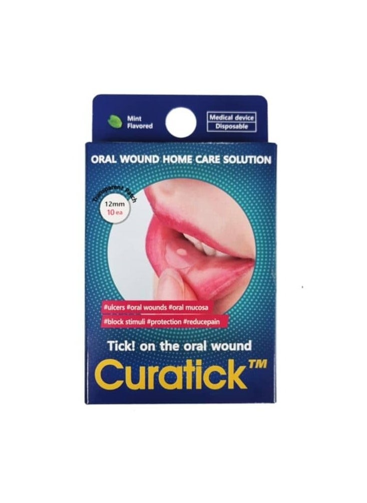 Curatick Oral Wound Home Care Solution Tick On 12mm  - Image 4