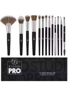 Professionnels Makeup Brush Set Of 13 Black