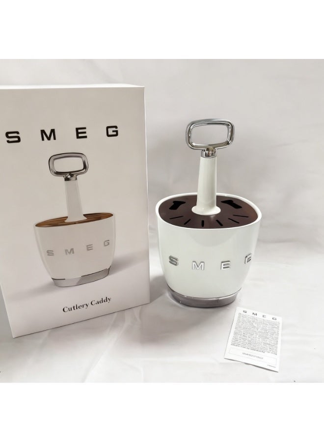 سميج خمسون من الجماليات الرجعية قاعدة حامل أدوات الطعام والسكين والشوكة والملعقة وأدوات المائدة (باستثناء السكين المصنوعة من الاستانلس ستيل) - Image 2