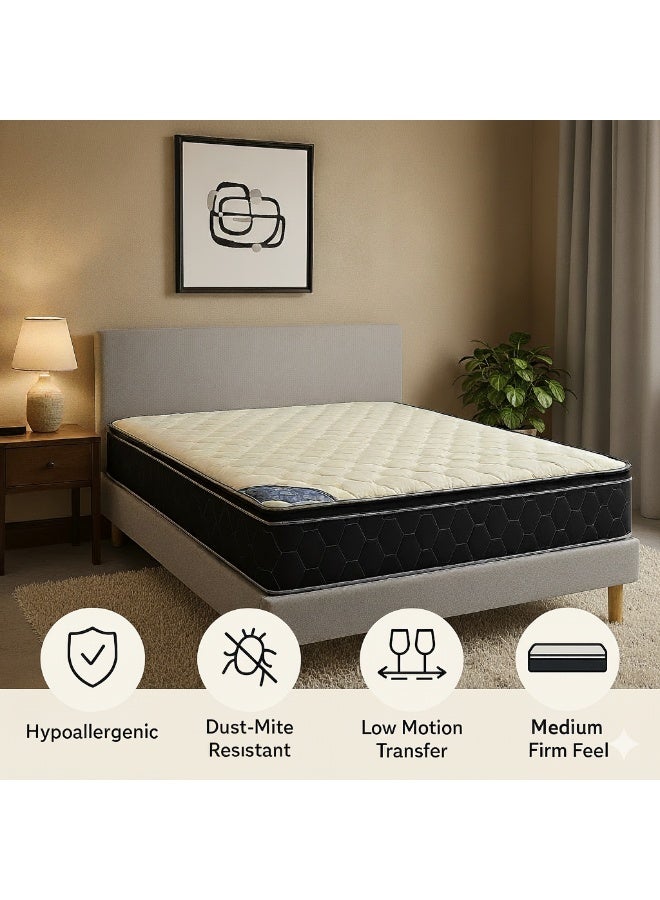 Harmony Home مرتبة طبية هارموني هوم بيللو توب (مزدوجة – 140 × 200 × 15 سم) - Image 4