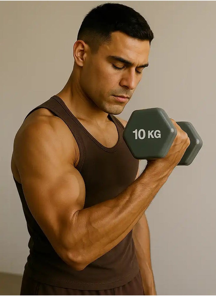 GRIT GRIT Vinyl Dumbbell Pair - 10 Kg  - Image 2