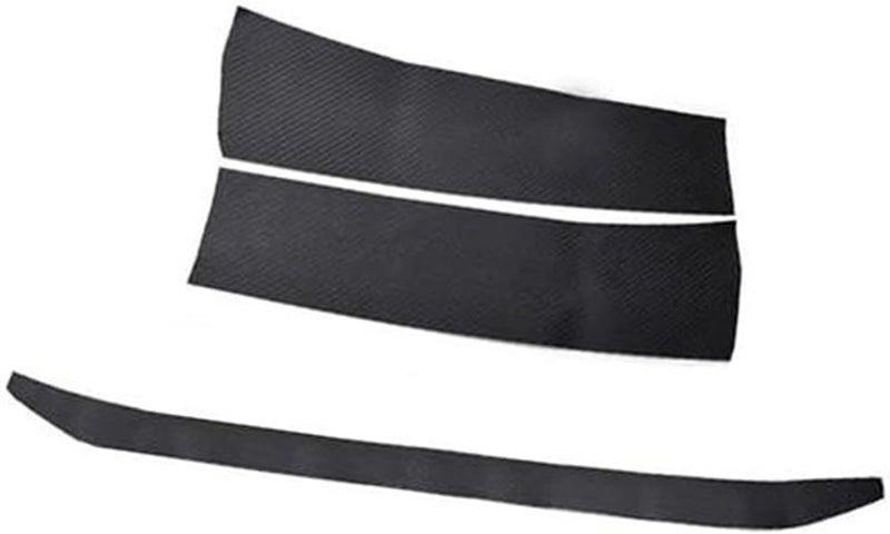 QASULER Car Trunk Door Sill Scuff Plates Cover - Image 1