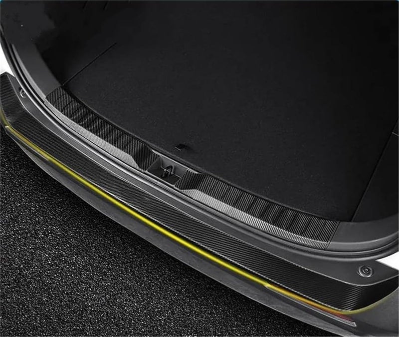 QASULER Car Trunk Door Sill Scuff Plates Cover - Image 2