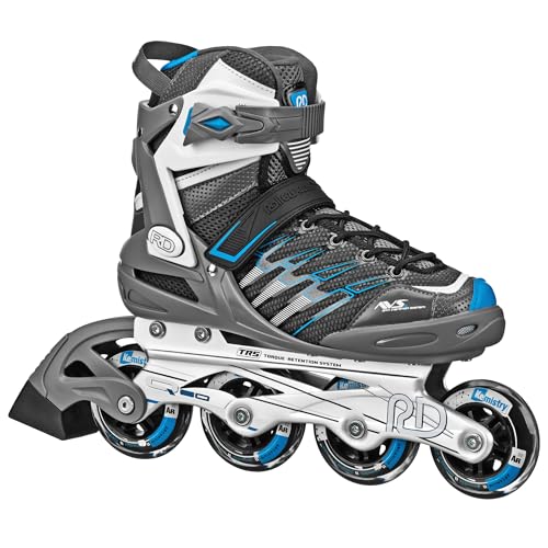 Roller Derby AERIO Q60 Womens Inline Skates GrayWhiteBlue Size 5 - Image 1