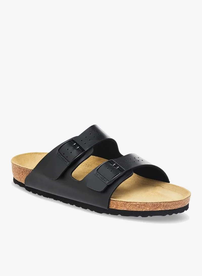 لو كونفورت Men Buckle Detail Comfort Sandals