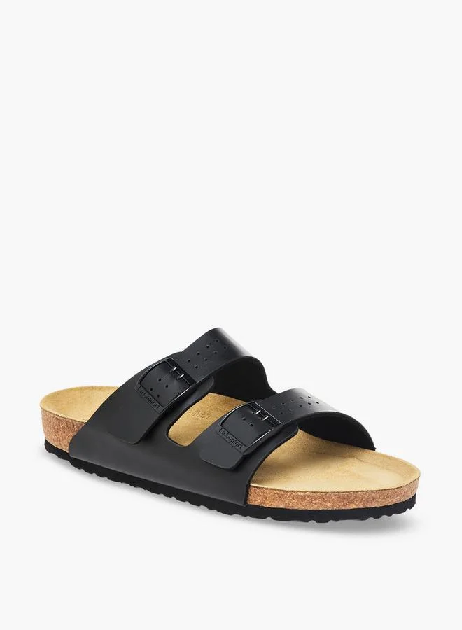 Le Confort Men Buckle Detail Comfort Sandals