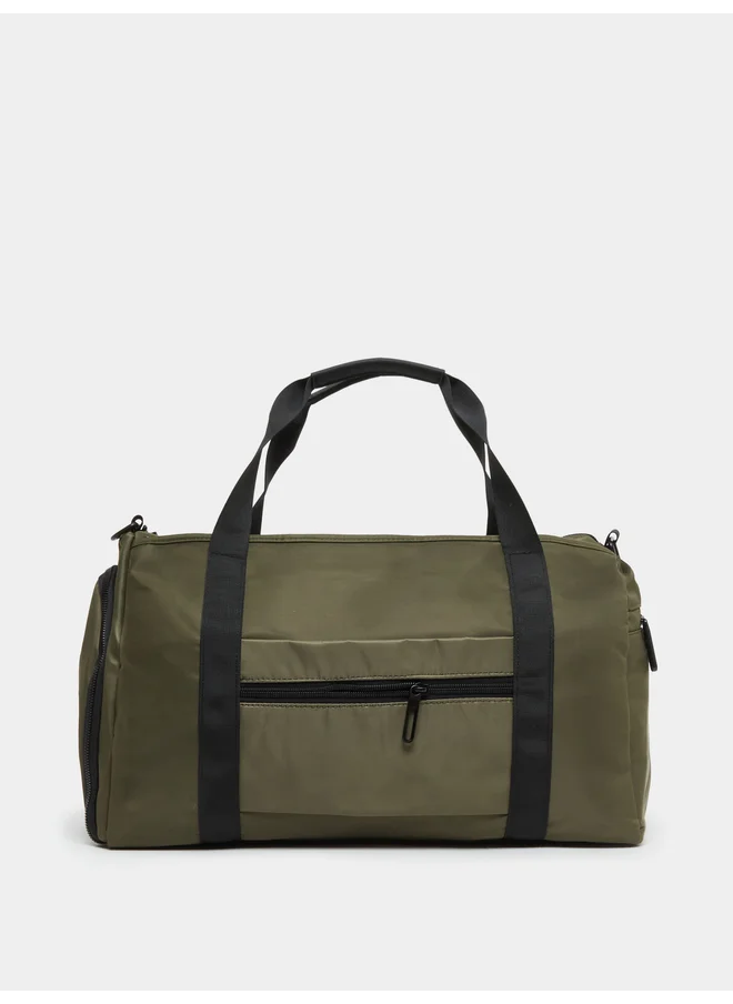 Styli Styli Color Block Sports Bag with Double Handles