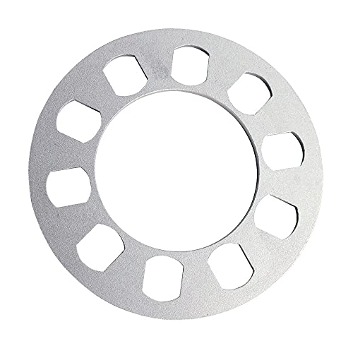 DCVAMOUS 2PC 5X108 5X110 5X112 5X114.3 5X115 5X120 5X127 5X130 5X4.25 5X4.5 5X4.75 5X5 فواصل عجلات عالمية 1/4 بوصة (6 مم) متوافقة مع أنماط براغي 5 لوج ريم من 108 مم إلى 130 مم - Image 5