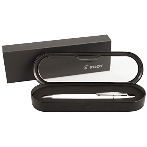 PILOT Axiom Collection Retractable Ballpoint Pen, Pearl White Barrel, Blue Ink, Medium Point (90063) - Image 1